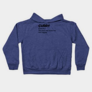 Curry - Funny Definition #2 Kids Hoodie